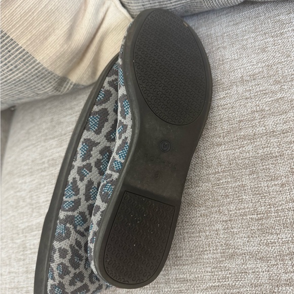 Rothy’s Size 8 Flats – Blue Gray Leopard Print – Rare Retired Style - Picture 4 of 6